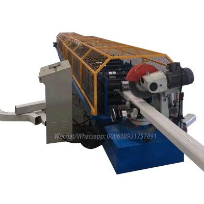 Hot sale square downspout machine price