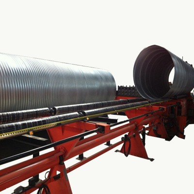 Corrugated culvert pipe making machine Steel bellows forming machine