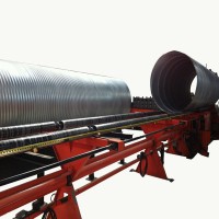 Corrugated underground pipe production machine Helical tube equipment