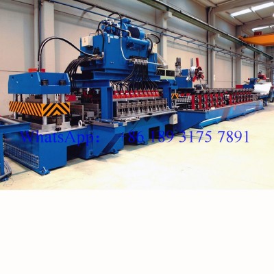 New design hot sale welded steel silo production line