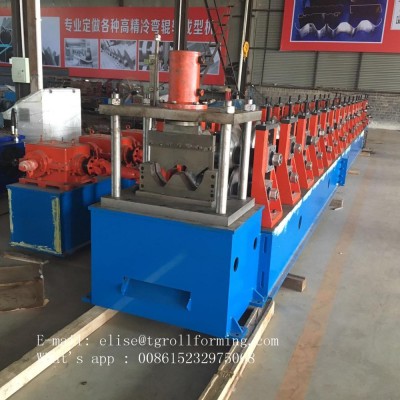 Thomas machinery roadway guardrail roll forming machine